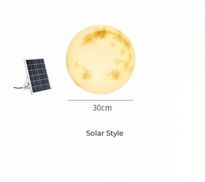 Zonne-energie Maanlamp voor de Tuin – IP65 Waterdichte LED Buitenlamp