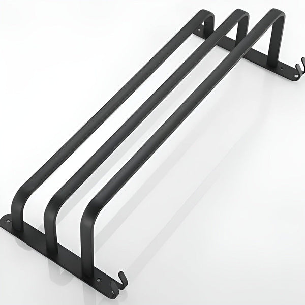 Ruimtebesparende Wandgemonteerde Handdoekrek – Moderne Badkamer Organizer