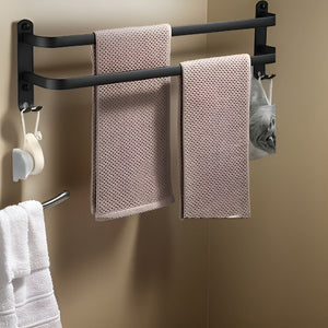 Ruimtebesparende Wandgemonteerde Handdoekrek – Moderne Badkamer Organizer