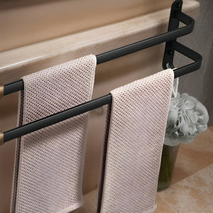 Ruimtebesparende Wandgemonteerde Handdoekrek – Moderne Badkamer Organizer
