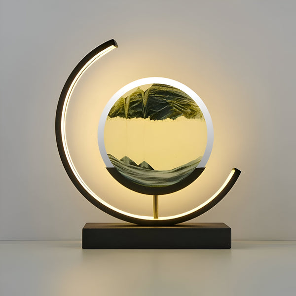 Sand Glow – LED Zandlamp met App & Afstandsbediening – Dimbaar met 3 Lichtkleuren voor een Rustgevende Sfeer