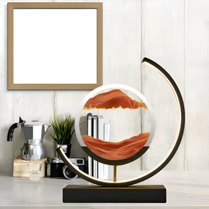 Sand Glow – LED Zandlamp met App & Afstandsbediening – Dimbaar met 3 Lichtkleuren voor een Rustgevende Sfeer