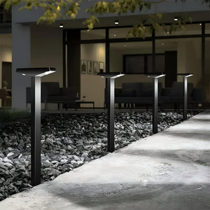 4-Pack Zonne Tuinlampen – Energiezuinige Buitenverlichting voor Terras & Pad