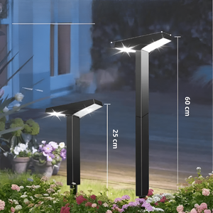 4-Pack Zonne Tuinlampen – Energiezuinige Buitenverlichting voor Terras & Pad
