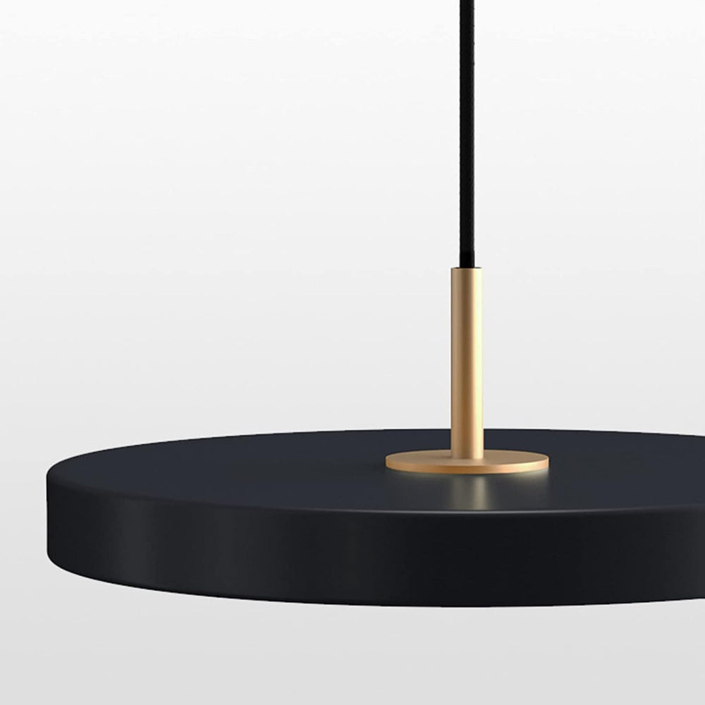 Moderne Hanglamp Rond – Minimalistisch Design met LED – Ø30 cm – Zwart