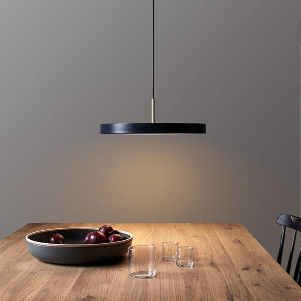 Moderne Hanglamp Rond – Minimalistisch Design met LED – Ø30 cm – Zwart