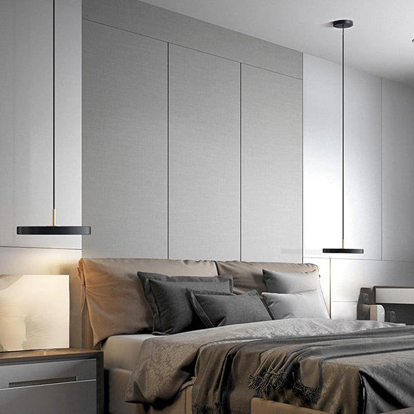 Moderne Hanglamp Rond – Minimalistisch Design met LED – Ø30 cm – Zwart