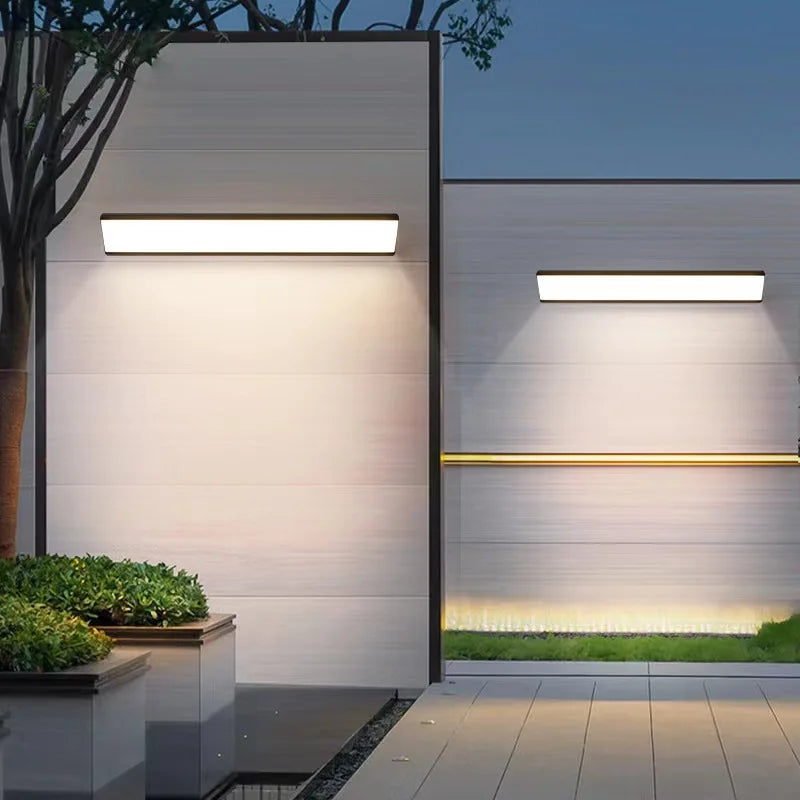 Waterdichte LED Wandlamp voor Buiten – Elegante Moderne Verlichting voor Patio & Tuin