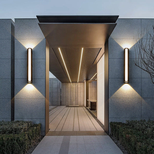 Elegante Aluminium Buitenwandlamp | Waterdichte LED Buitenlamp