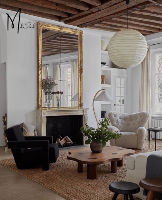 Bolvormige LED Hanglamp met Papieren Ontwerp – Moderne Plafondlamp voor Woonkamer, Eetkamer & Slaapkamer