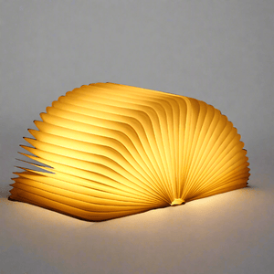 Oplaadbare Vouwboek Lamp – Magische LED Tafellamp voor Sfeervolle Woondecoratie