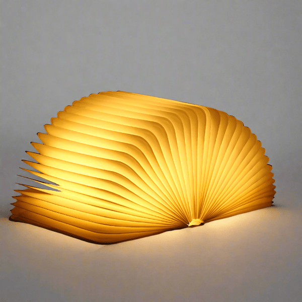 Oplaadbare Vouwboek Lamp – Magische LED Tafellamp voor Sfeervolle Woondecoratie