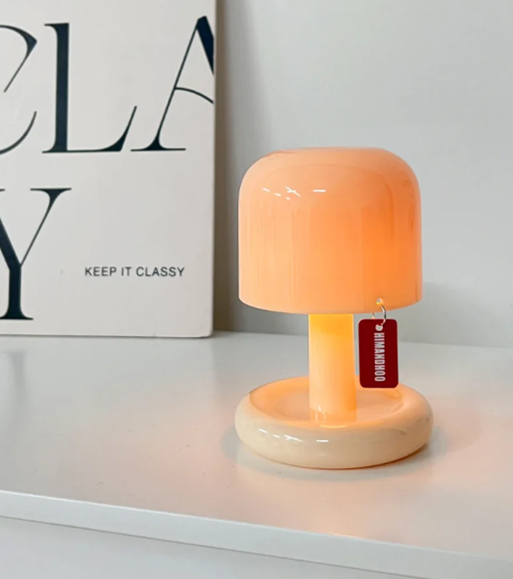 Draadloze Mini LED Tafellamp – Oplaadbare Sfeerverlichting voor Woondecoratie