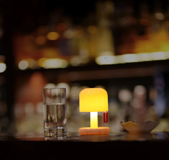 Draadloze Mini LED Tafellamp – Oplaadbare Sfeerverlichting voor Woondecoratie