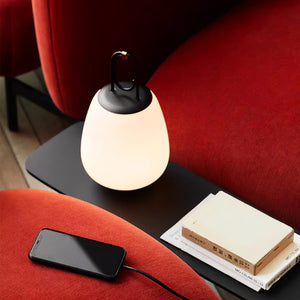 Draagbare Tafellantaarn met Ingebouwde Batterij – Oplaadbare LED Lamp voor Binnen & Buiten