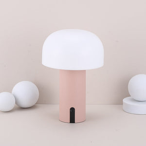 Elegante Draadloze Paddestoel Tafellamp met Dimfunctie – Moderne Verlichting voor Thuis