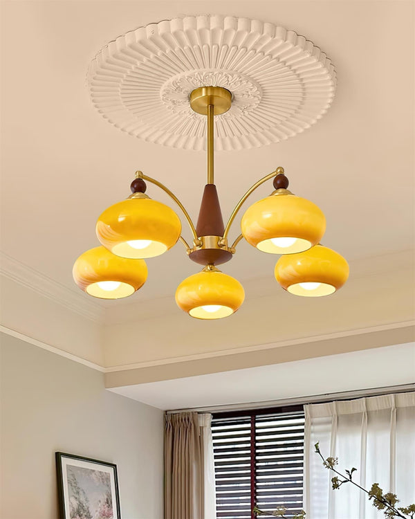 Artistieke Retro Hanglamp – Vintage Stijl Plafondlamp