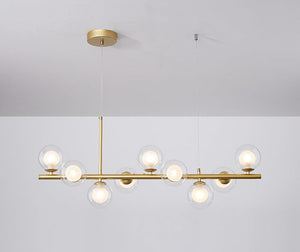 Moderne Gebogen LED Hanglamp – Stijlvolle Verlichting voor Eetkamer & Keuken