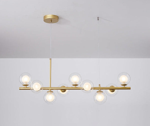Moderne Gebogen LED Hanglamp – Stijlvolle Verlichting voor Eetkamer & Keuken