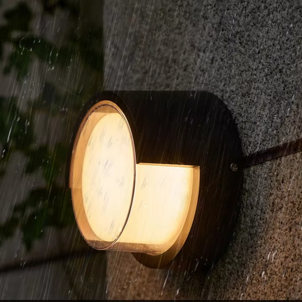Moderne Buitenlamp met Bewegingssensor – Waterdichte LED Wandlamp voor Tuin, Terras & Voordeur
