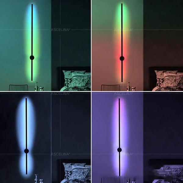 Moderne Wandlamp LED RGB – Minimalistisch Design 80 cm