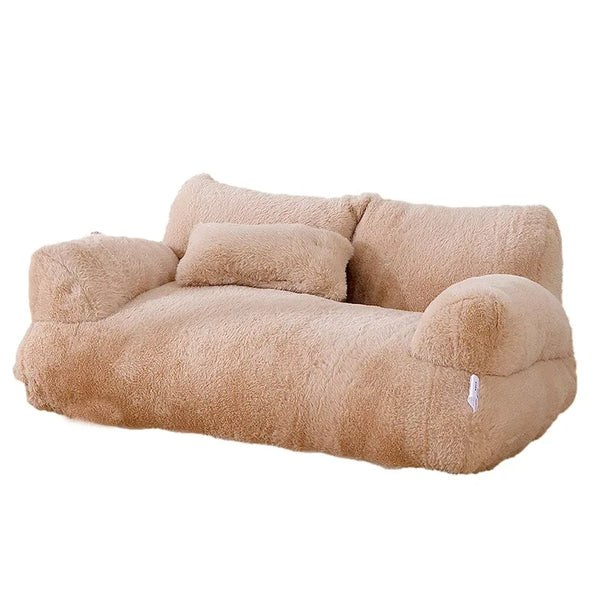 SofaLux Luxe Kattenbed – Pluche Winterbank voor Katten en Kleine Honden