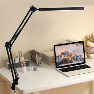 Opvouwbare LED-bureaulamp met verstelbare draaikop – Moderne werk- & studieverlichting