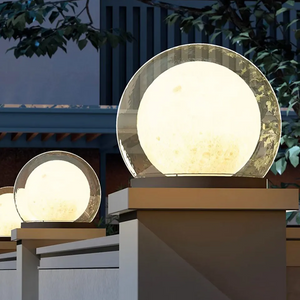 Elegante Solar Zuillamp van Roestvrij Staal – Waterdicht IP65 Buitenverlichting