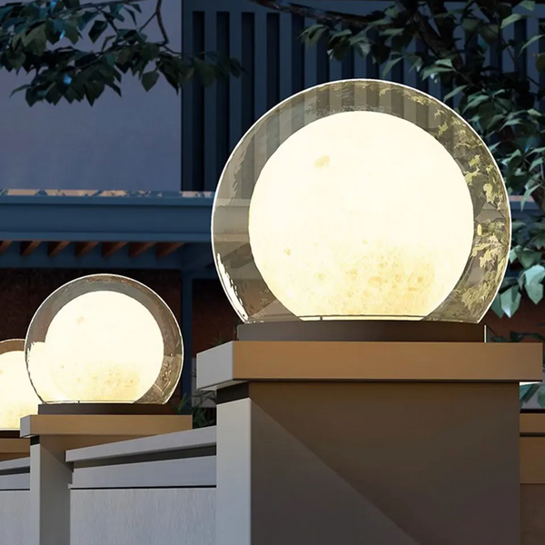 Elegante Solar Zuillamp van Roestvrij Staal – Waterdicht IP65 Buitenverlichting