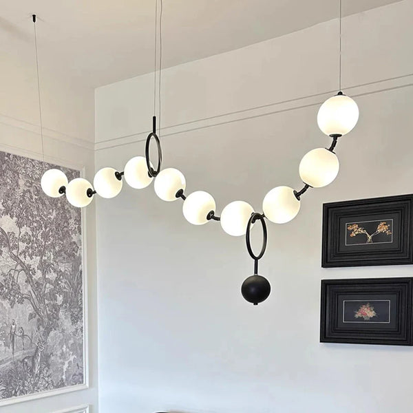 Zeliorao Moderne LED Hanglamp – Design Plafondlamp met Afstandsbediening voor Eetkamer & Woonkamer