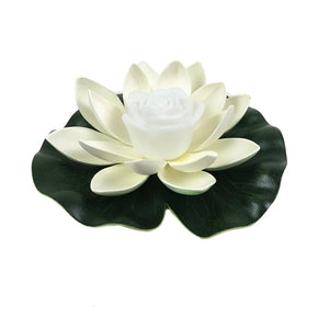 Drijvende Lotus LED Vijver- & Zwembadlamp – Waterdichte Decoratieve Tuinverlichting