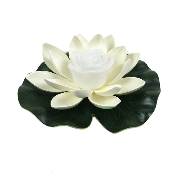 Drijvende Lotus LED Vijver- & Zwembadlamp – Waterdichte Decoratieve Tuinverlichting