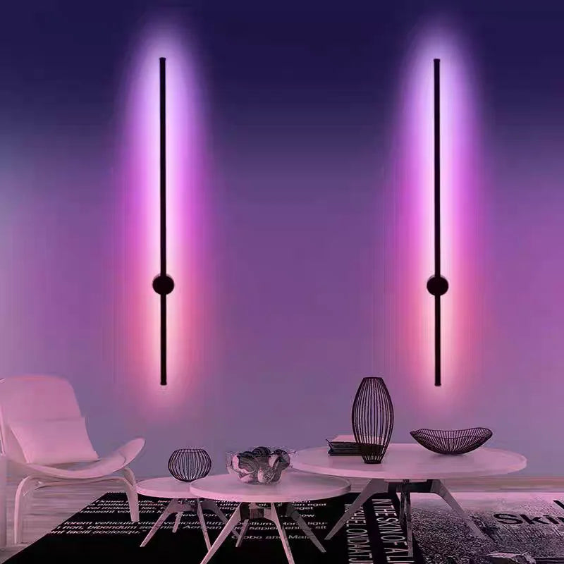 Moderne Wandlamp LED RGB – Minimalistisch Design 80 cm