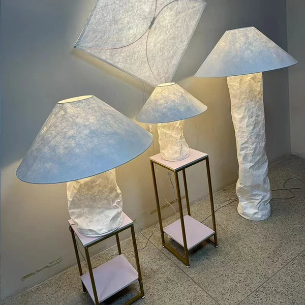 Armonéo Vloerlamp – Moderne LED Vloerlamp met Stoffen Kap voor de Woonkamer