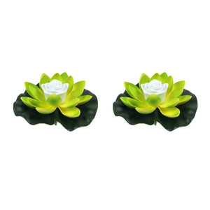 Drijvende Lotus LED Vijver- & Zwembadlamp – Waterdichte Decoratieve Tuinverlichting