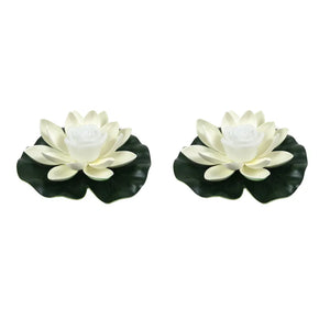 Drijvende Lotus LED Vijver- & Zwembadlamp – Waterdichte Decoratieve Tuinverlichting