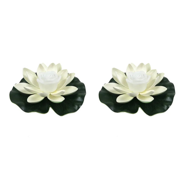 Drijvende Lotus LED Vijver- & Zwembadlamp – Waterdichte Decoratieve Tuinverlichting
