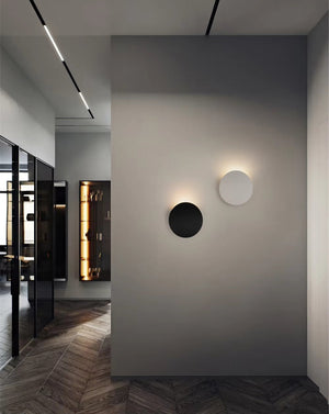 Wandlamp Gebogen Design | Moderne Minimalistische Aluminium Wandlamp in Zwart, Wit of Goud