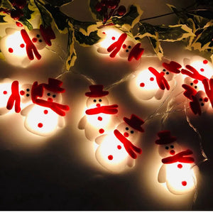 Kersthanger sneeuwpop – decoratie voor kerstboom, raam & wand (Huiran stijl)