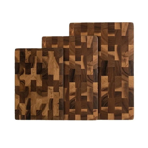 Acaciahouten Snijplank – Dubbelzijdig met Afvoersysteem | Small, Medium & Large