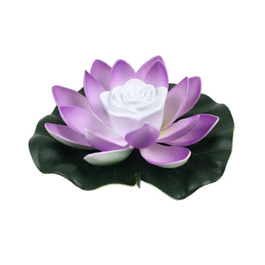Drijvende Lotus LED Vijver- & Zwembadlamp – Waterdichte Decoratieve Tuinverlichting