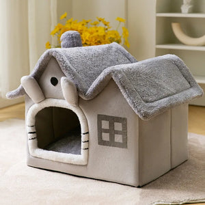 Warm Hondenhuis – Zacht & Comfortabel Winter Huis voor Honden en Katten