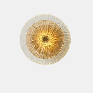 Minimalistische Ronde Wandlamp Moderne Glazen Wandverlichting voor Woonkamer, Hal & Slaapkamer
