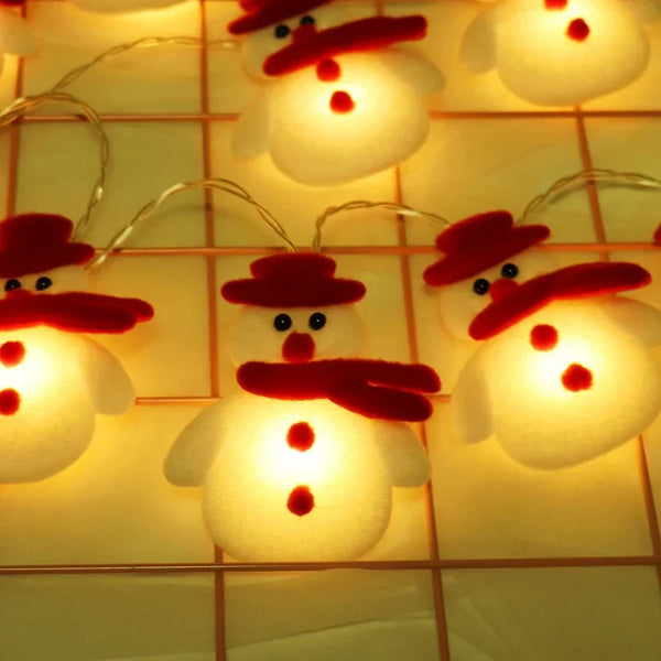 Kersthanger sneeuwpop – decoratie voor kerstboom, raam & wand (Huiran stijl)