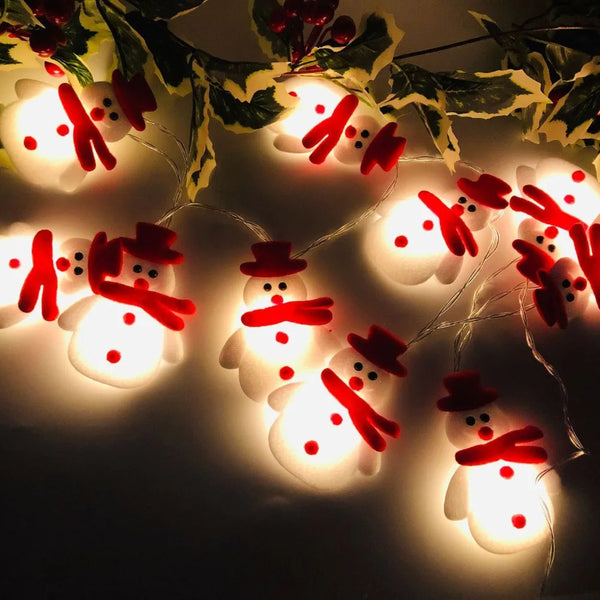 Kersthanger sneeuwpop – decoratie voor kerstboom, raam & wand (Huiran stijl)