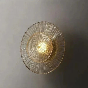 Minimalistische Ronde Wandlamp Moderne Glazen Wandverlichting voor Woonkamer, Hal & Slaapkamer