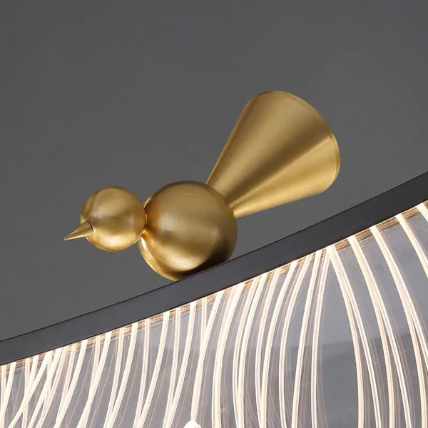 Arionel Moderne Metalen Hanglamp – Witte LED Designlamp voor Eetkamer & Woonkamer