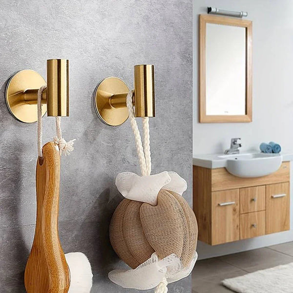 Zelfklevende RVS Wandhaak – Badjashaak Zonder Boren | Modern Design