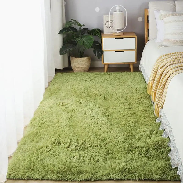 Zachte Rechthoekig Fluffy Vloerkleed – Ultra Zacht Tapijt voor Woonkamer & Slaapkamer