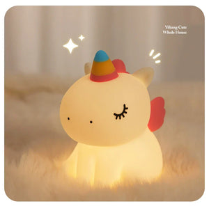 Touch-Actieve Bureau Lamp met Zacht Licht – Kinder Nachtlampje voor Slaapkamer & Bureau